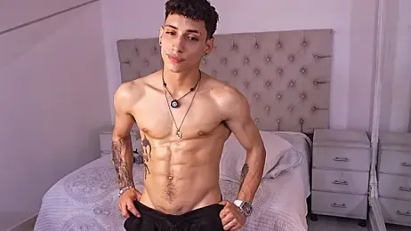 JhoanLeandro — Stripchat recorded stream screenshot (25 Feb 2026)