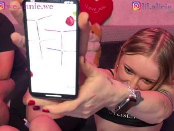 Maliinaa — Bongacams recorded stream screenshot (25 Feb 2026)