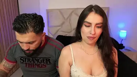 teseo_and_afroditha_ — Stripchat recorded stream screenshot (27 Feb 2026)