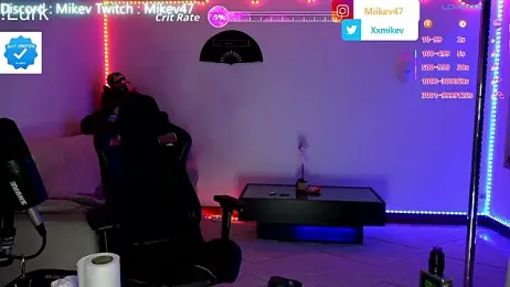 Mikev — Stripchat recorded stream screenshot (12 Mar 2026)