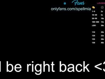 miaspell — Chaturbate recorded stream screenshot (15 Mar 2026)