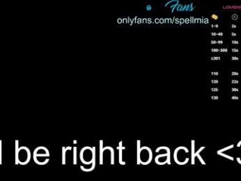 miaspell — Chaturbate recorded stream screenshot (15 Mar 2026)