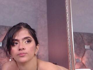 Scarlet Lennox — Flirt4free recorded stream screenshot (16 Mar 2026)