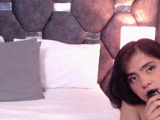 Scarlet Lennox — Flirt4free recorded stream screenshot (23 Mar 2026)