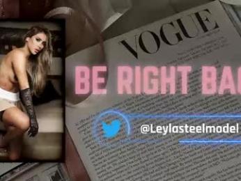 leyla_steel — Chaturbate recorded stream screenshot (01 Apr 2026)