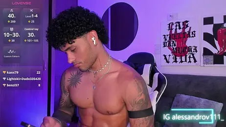 Alessandro_Vanni — Stripchat recorded stream screenshot (06 Apr 2026)