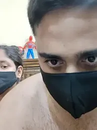 IND_COUPLE1 — Stripchat recorded stream image, 08.03.2025 16:50