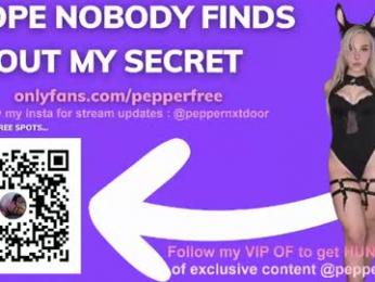 pepperxminthe — Chaturbate recorded stream image, 30.04.2026 04:50