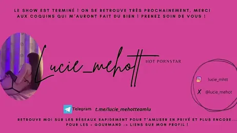 lucie_mehott — Stripchat recorded stream screenshot (10 Mar 2025)