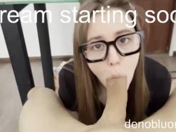 denobluora — Chaturbate recorded stream image, 12.08.2026 10:30