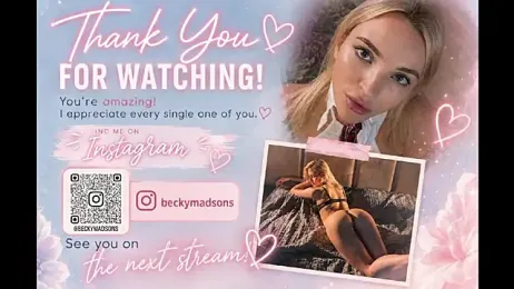 beckymadsons — Stripchat recorded stream image, 15.08.2026 12:30