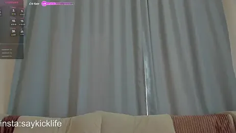 saykicklife — Stripchat recorded stream screenshot (18 May 2025)